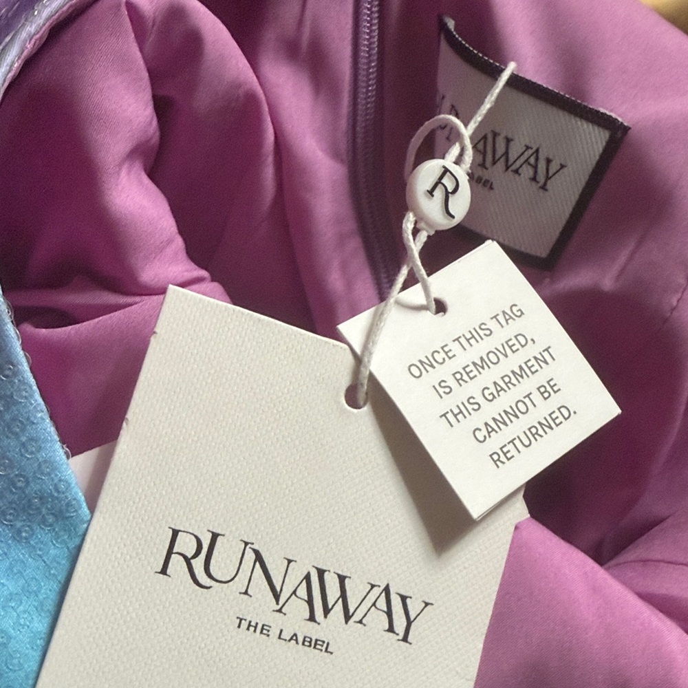 Runaway the label Multicolor Gradient Sequin Dres… - image 6